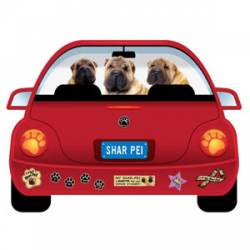 Shar Pei - PupMobile Magnet