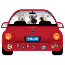 Wheaten Terrier - PupMobile Magnet