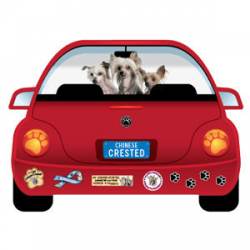 Chinese Crested - PupMobile Magnet