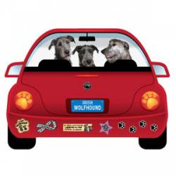 Irish Wolfhound - PupMobile Magnet