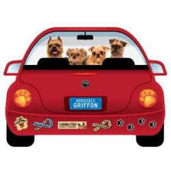 Brussels Griffon - PupMobile Magnet