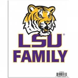 Louisiana State University LSU Tigers - Team Family Pride Decal