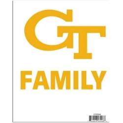 Georgia Tech Yellow Jackets - Team Family Pride Decal