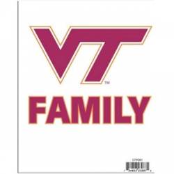 Virginia Tech Hokies - Team Family Pride Decal