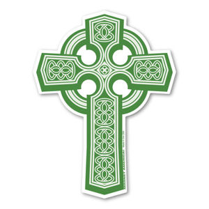 Celtic Cross Sticker