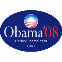 Obama Navy 2008 - Oval Sticker