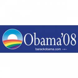 Obama Gay Pride 2008 - Bumper Sticker