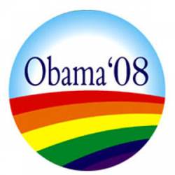 Obama Gay Pride 2008 - Sticker