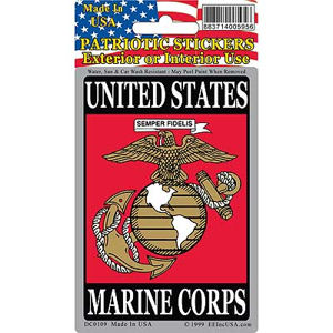 United States Marine Corps - Vinyl Sticker at Sticker Shoppe