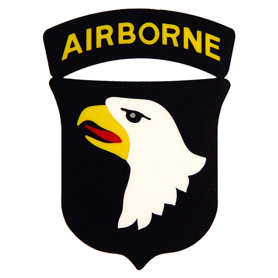 United States Army 101st Airborne Division - Clear Window Decal at ...