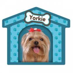 Yorkie - Dog House Magnet