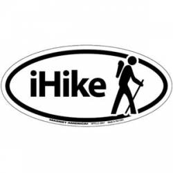 iHike - Oval Decal