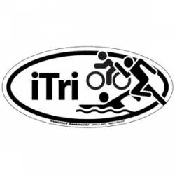 iTri - Oval Decal