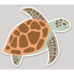 Sea Turtle - Die Cut Vinyl Sticker