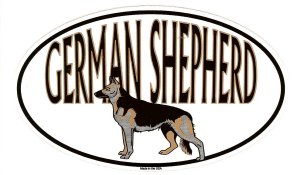 German Shepherd - Sticker at Sticker Shoppe