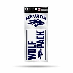 University Of Nevada-Reno Wolfpack Slogan - Double Up Die Cut Decal Set