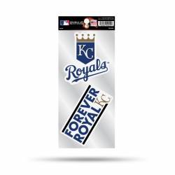 Kansas City Royals Forever Royal Slogan - Double Up Die Cut Decal Set