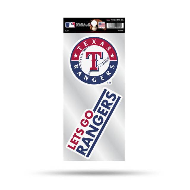 Texas Rangers City Connect TX Logo Premium DieCut Vinyl Decal