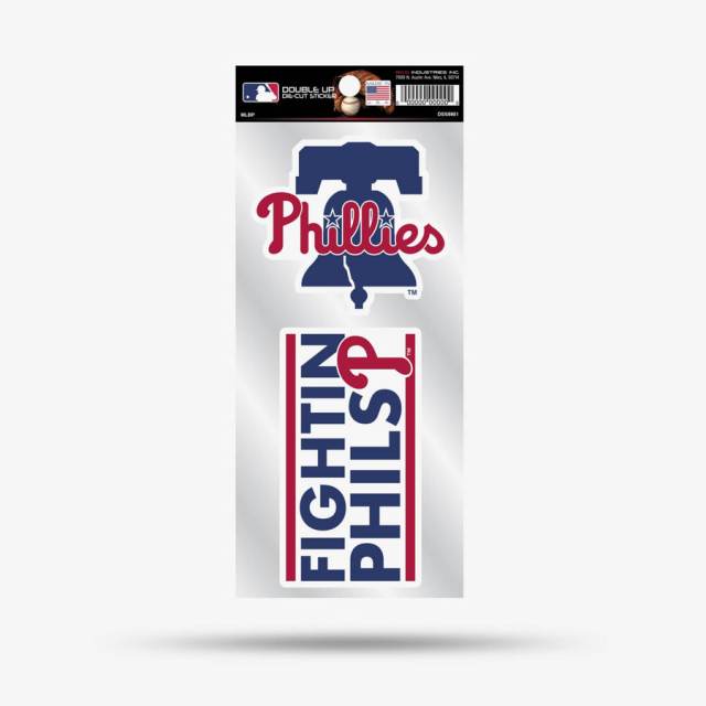  Phillies Die-Cut Vinyl Decal Sticker for Car Window