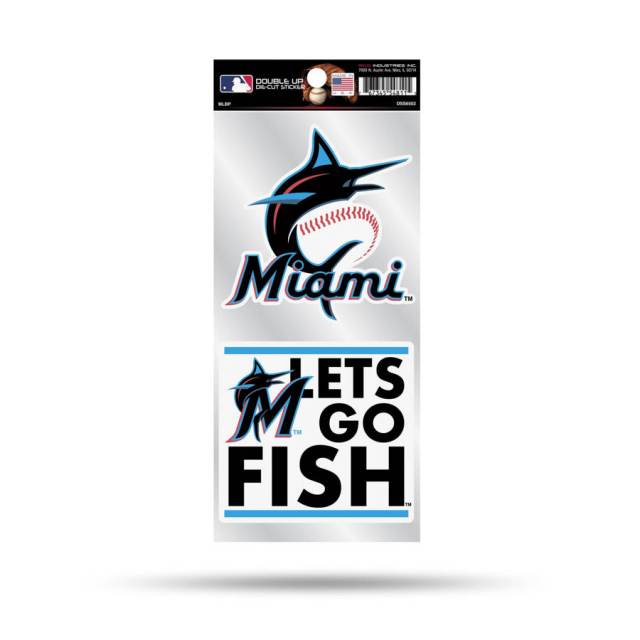 Miami Marlins City Connect Premium DieCut Vinyl Decal