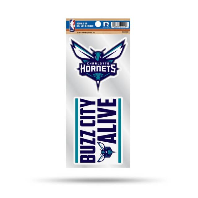 Charlotte Hornets Buzz City Decal / Sticker Die cut