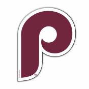 Philadelphia Phillies Retro P Logo - 12" Magnet