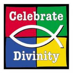 Celebrate Divinity - Sticker