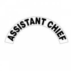 Assistant Chief - Standard Reflective Helmet Crescent Rocker