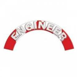 Engineer - Canadian Reflective Helmet Crescent Rocker
