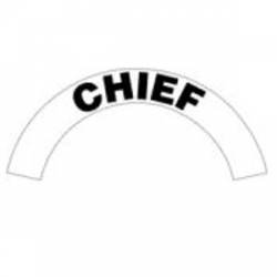 Chief - Standard Reflective Helmet Crescent Rocker
