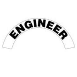 Engineer - Standard Reflective Helmet Crescent Rocker