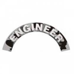 Engineer - Grey Camo Reflective Helmet Crescent Rocker