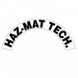 Haz-Mat Tech - Standard Reflective Helmet Crescent Rocker
