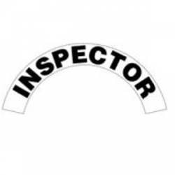 Inspector - Standard Reflective Helmet Crescent Rocker