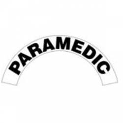 Paramedic - Standard Reflective Helmet Crescent Rocker