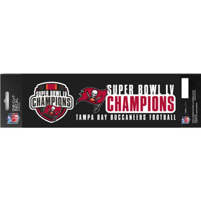 Buccaneers 2021 Super Bowl LV Champs Car Flag 