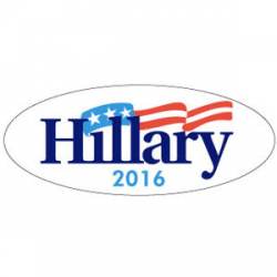 Hillary 2016 - Oval Bumper Sticker