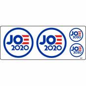 Joe Biden JOE 2020 - Set Of 4 Sticker Sheet