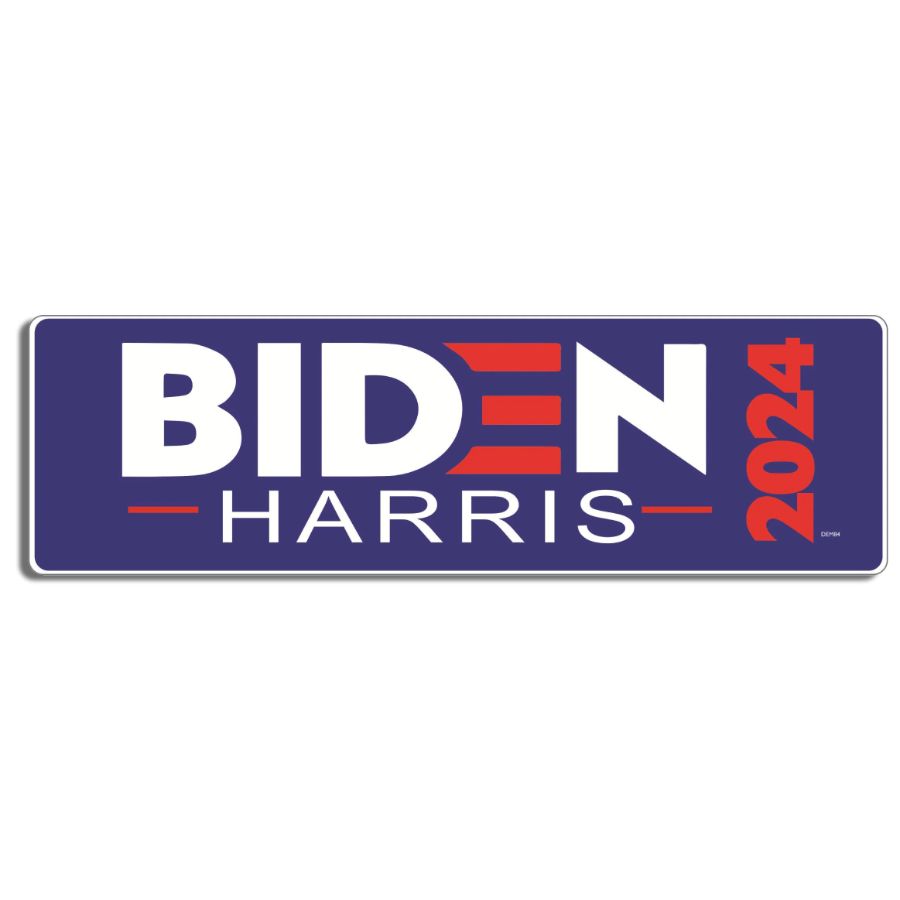 Joe Biden Kamala Harris 2024 Bumper Magnet At Sticker Shoppe   HB DEM84 Magnet 