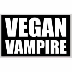 Vegan Vampire - Vinyl Sticker