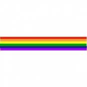 Gay Pride Rainbow - Bumper Sticker