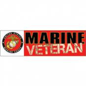 U.S. Marines Veteran - Embroidered Iron-On Patch