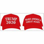 Trump 2020 MAGA - Set of 2 Stickers