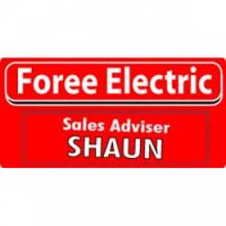 Foree Electric Sales Advisor Shaun - Sticker