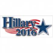 Hillary Clinton 2016 White - Bumper Sticker