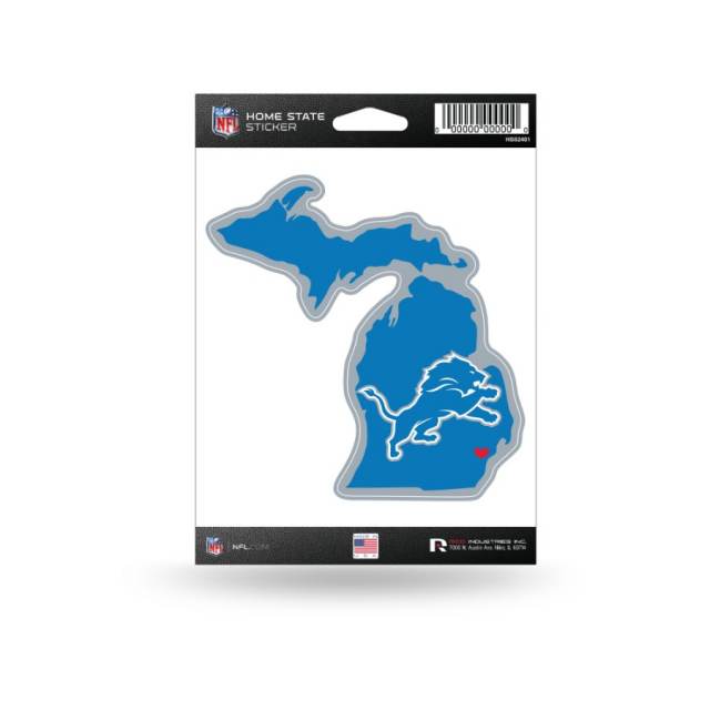 Michigan Detroit Lions Vinyl Decal