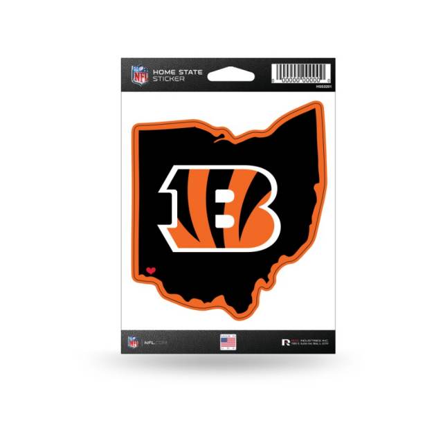 Cincinnati Bengals Retro Logo - 4x4 Die Cut Decal at Sticker Shoppe