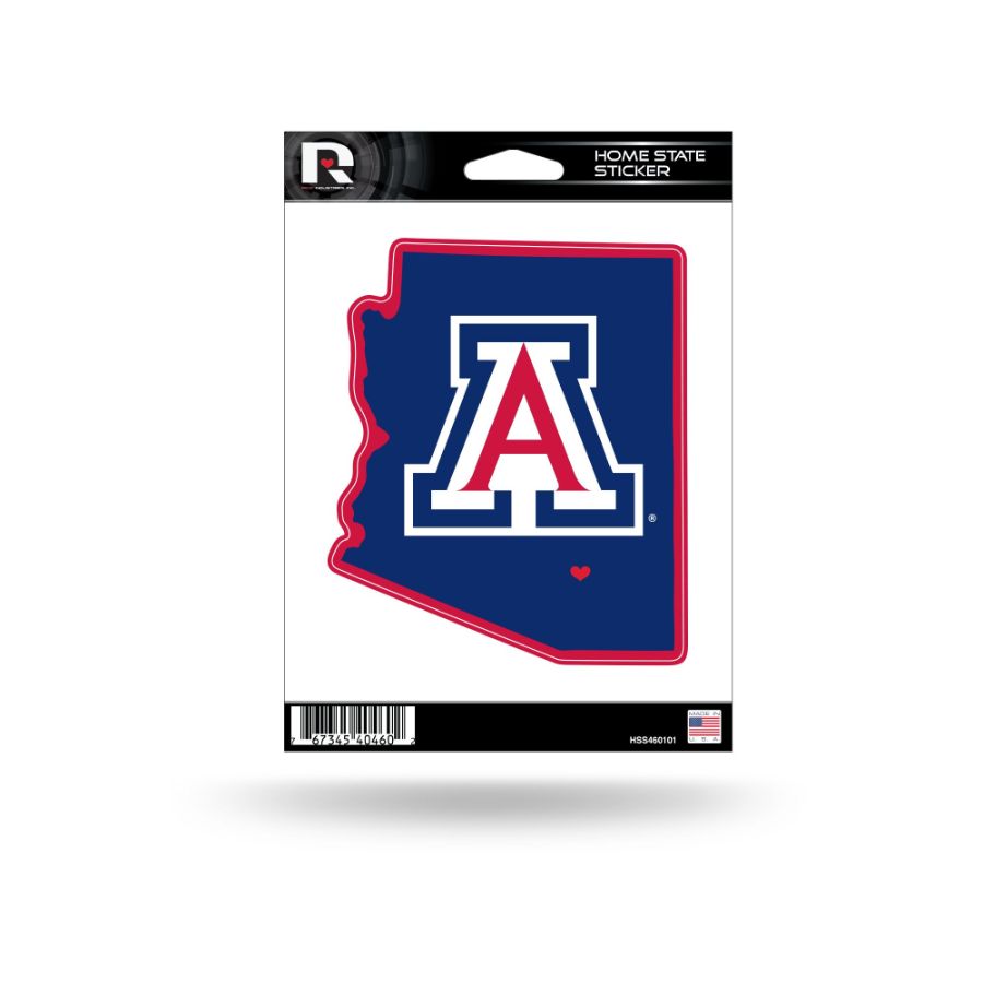 University Of Arizona Wildcats - Home State Vinyl Sticker at Sticker Shoppe