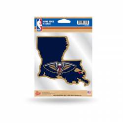 New Orleans Pelicans Louisiana - Home State Vinyl Sticker