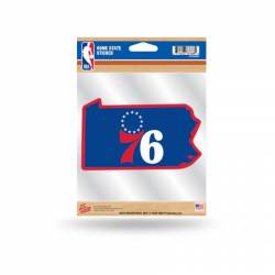 Philadelphia 76ers Pennsylvania - Home State Vinyl Sticker